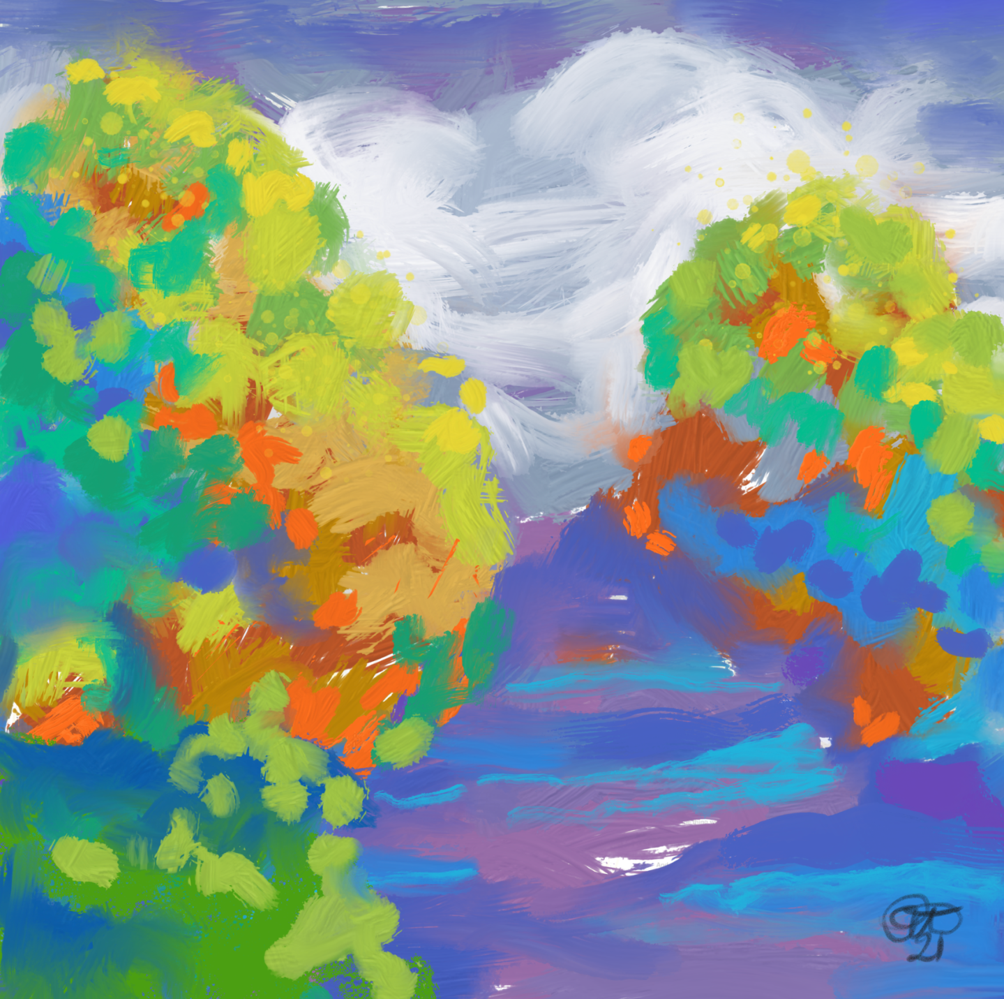 Capturing the Colours of the Seasons – Trisha’s Daily Painting